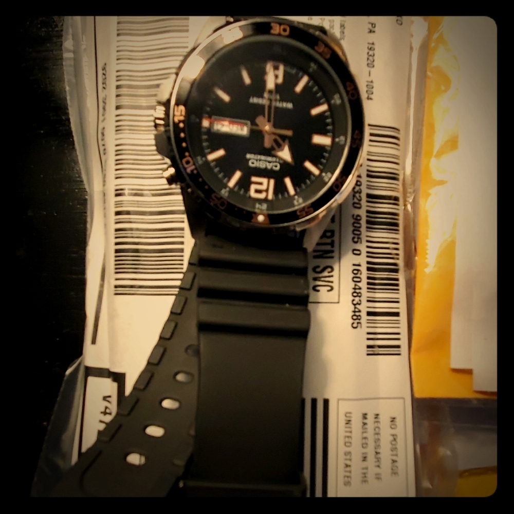 Casio illuminator watch